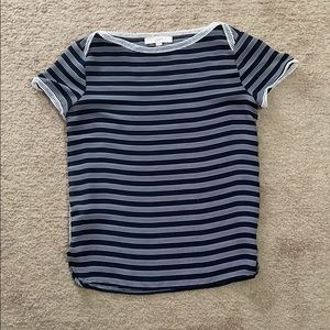 LOFT Striped blouse
